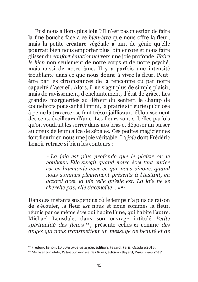 Délicieux mystère des fleurs extrait p45